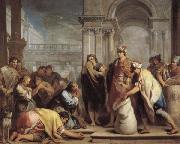 Jacopo Amigoni, The Finding of Joseph's Cup in Benjamin's Bag